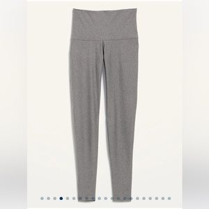 Heather Gray Extra High-Waisted PowerSoft Hidden-Pocket Leggings
